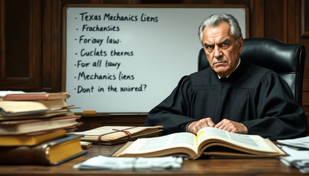 Common mistakes to avoid when filing a mechanics lien in Texas.